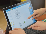 【タブレット端末活用】SKYMENU Class
円の面積を求めよう！